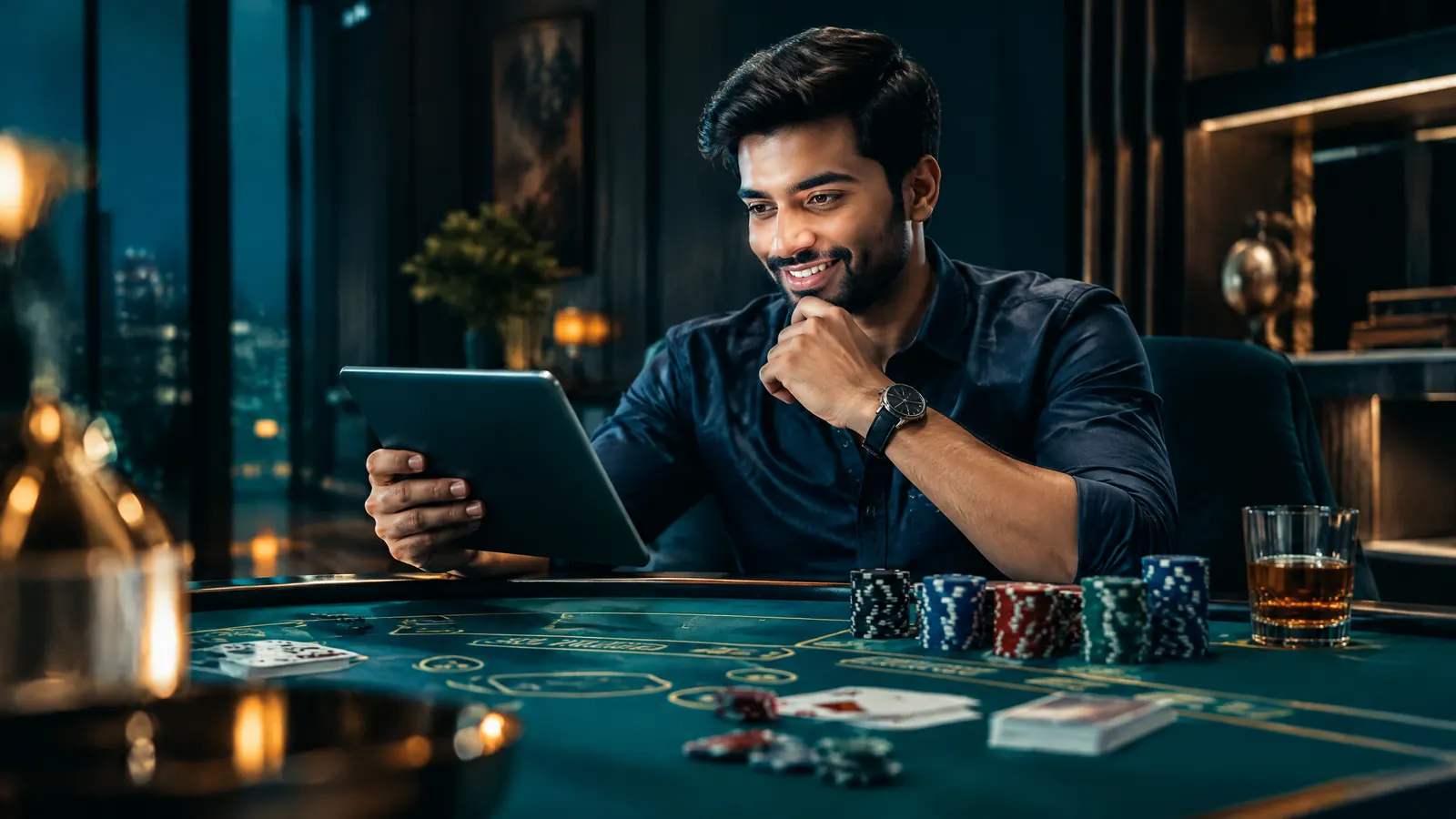 Mobile Casino Betting Experience visual