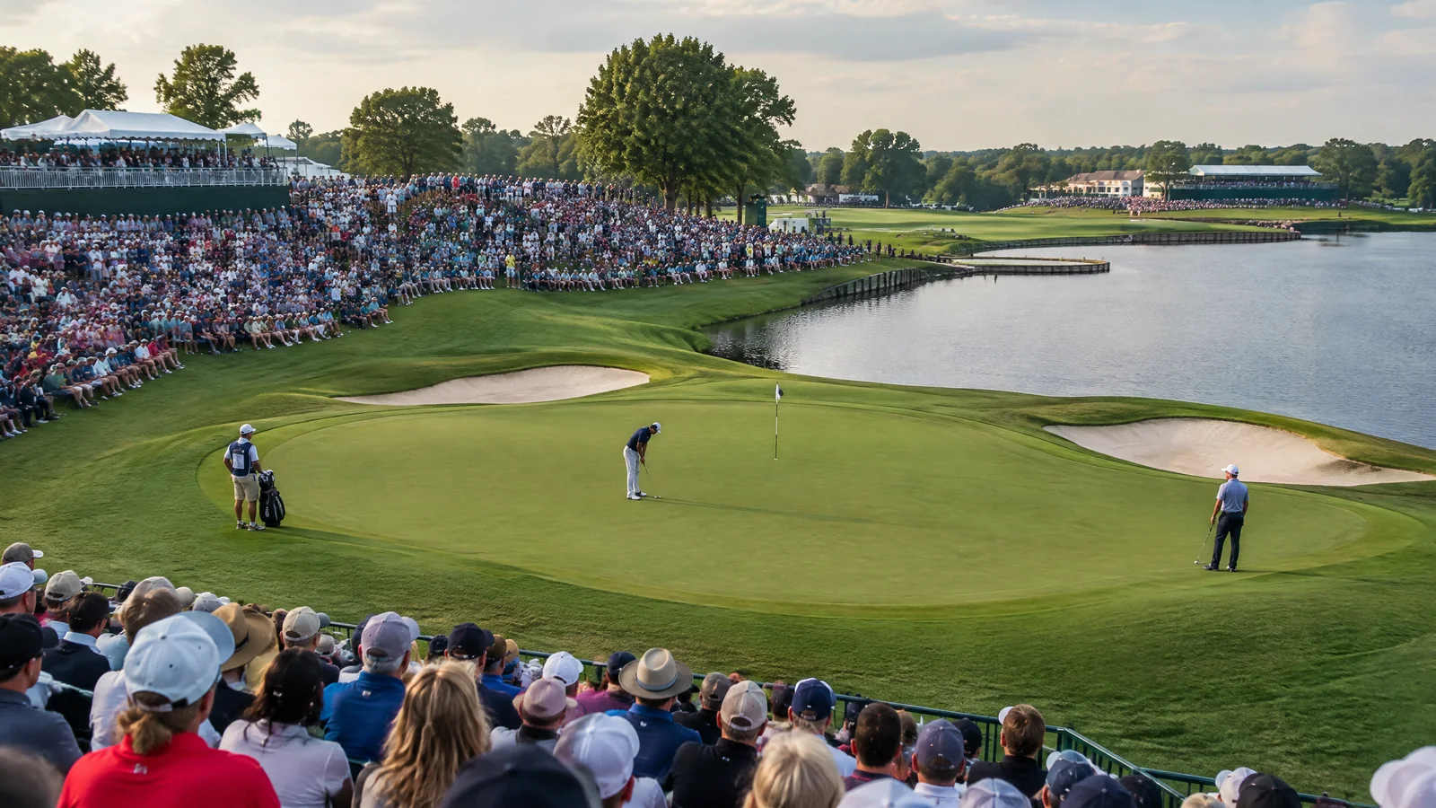 Live Golf Betting Experience visual