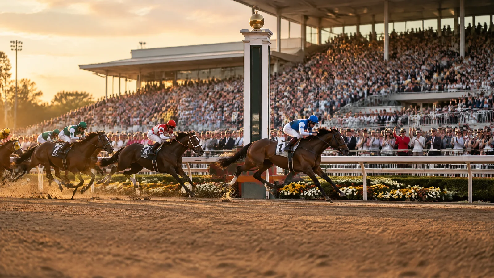 Live Horse Racing Betting Experience visual