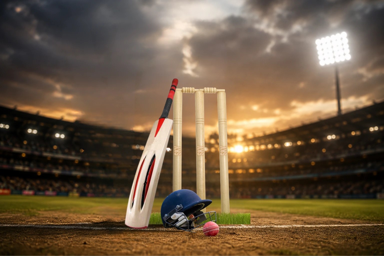 Cricket betting action on SkyExchange Games