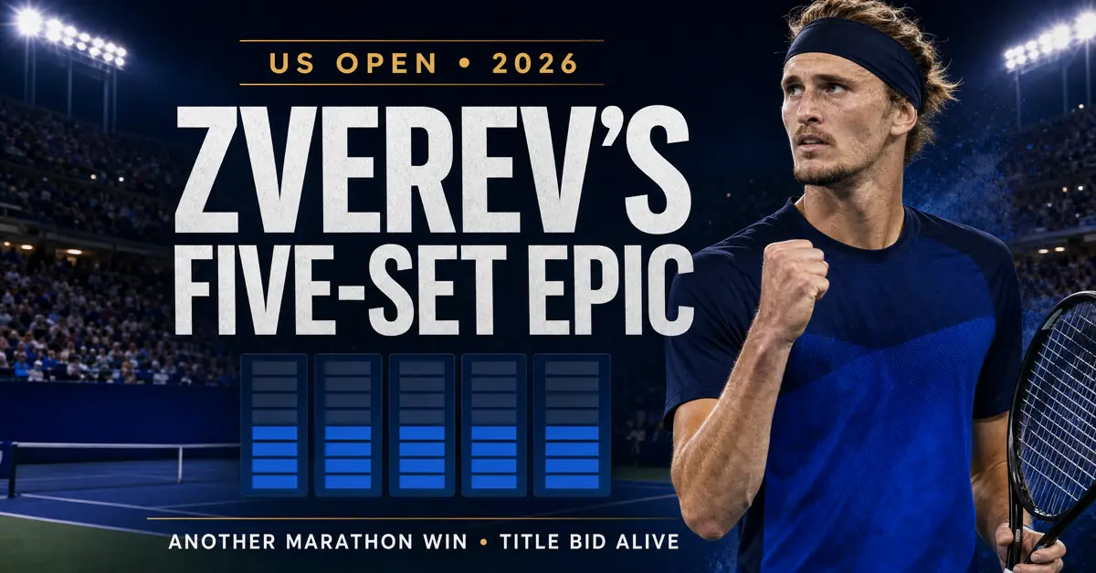 Zverev at the 2026 US Open : Another Epic Title Moment